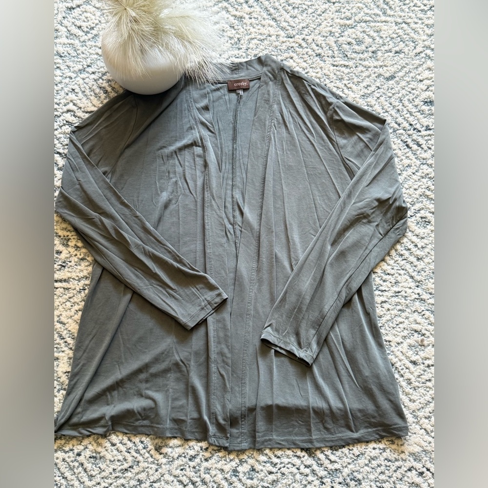 EUC Crosby Sage Green Soft Cardigan by
